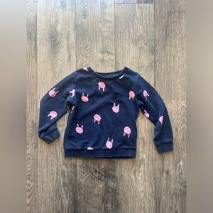 Navy Blue Bunny Sweatshirt - Cubus Size 3/4